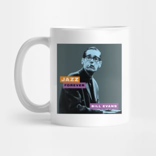 Jazz Song Forever - Vintage Bill Music Evans Mug